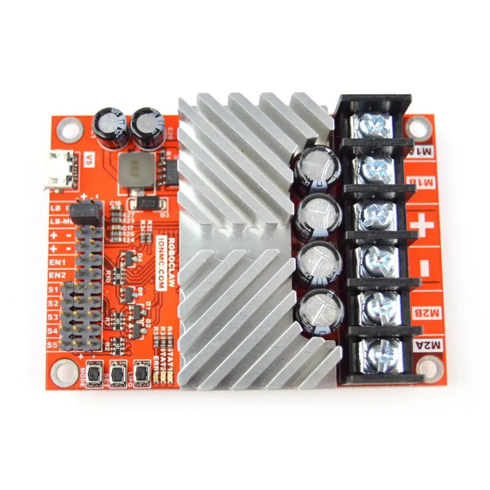 RoboClaw 2x30A 6-34VDC 回生モータコントローラ
