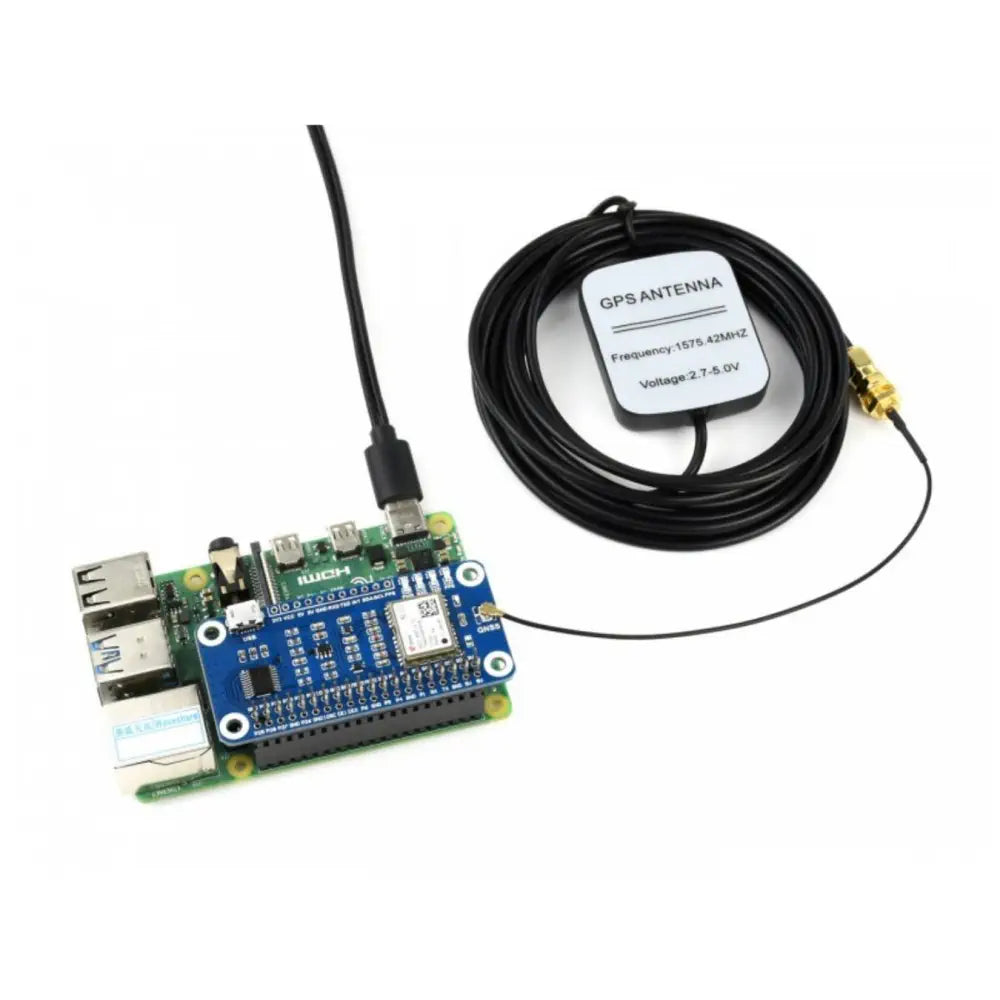 Waveshare RaspberryPi用 NEO-M8TGNSS タイミングHAT