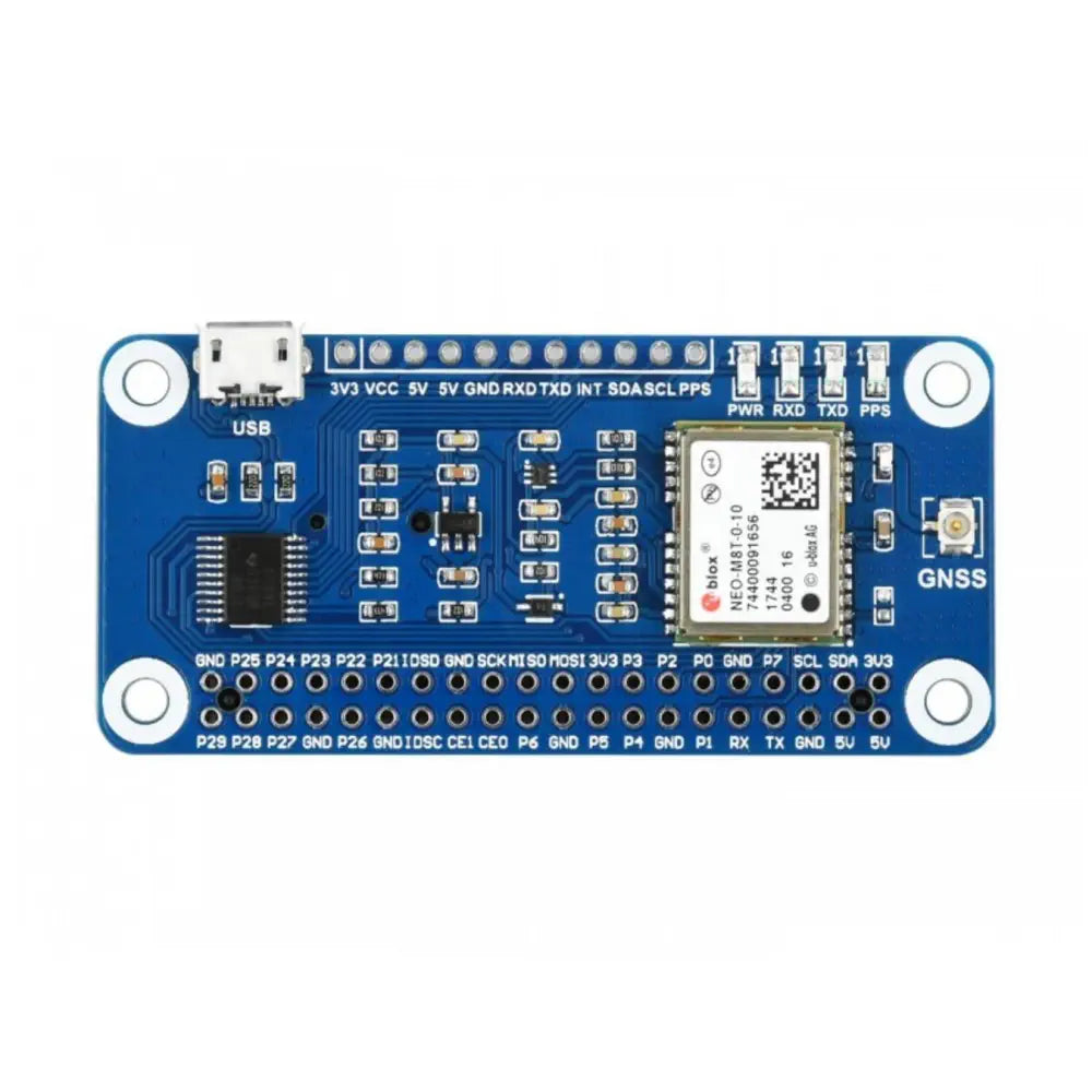 Waveshare RaspberryPi用 NEO-M8TGNSS タイミングHAT