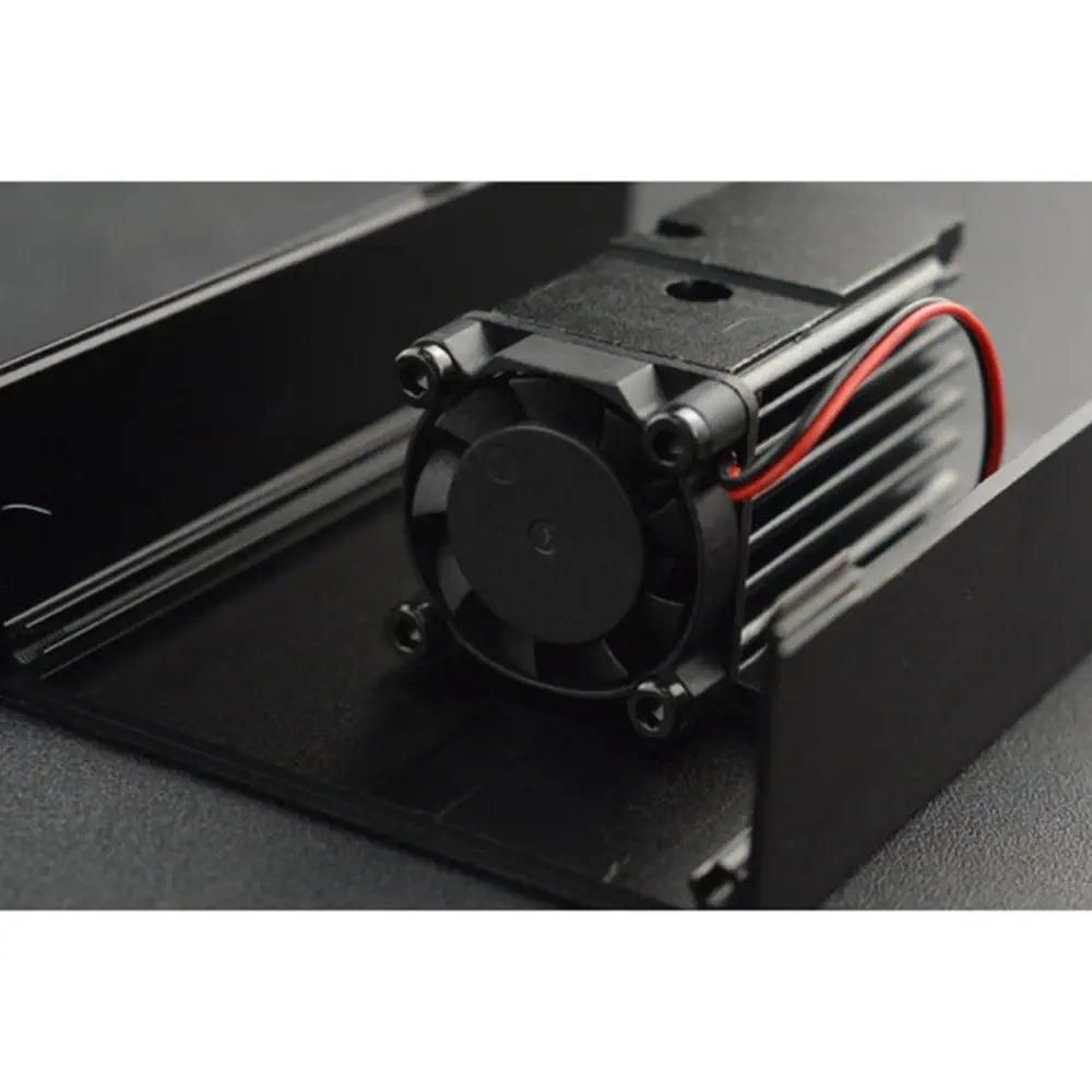 Raspberry Pi4用 ヒートシンク＆ファン搭載 メタルケース