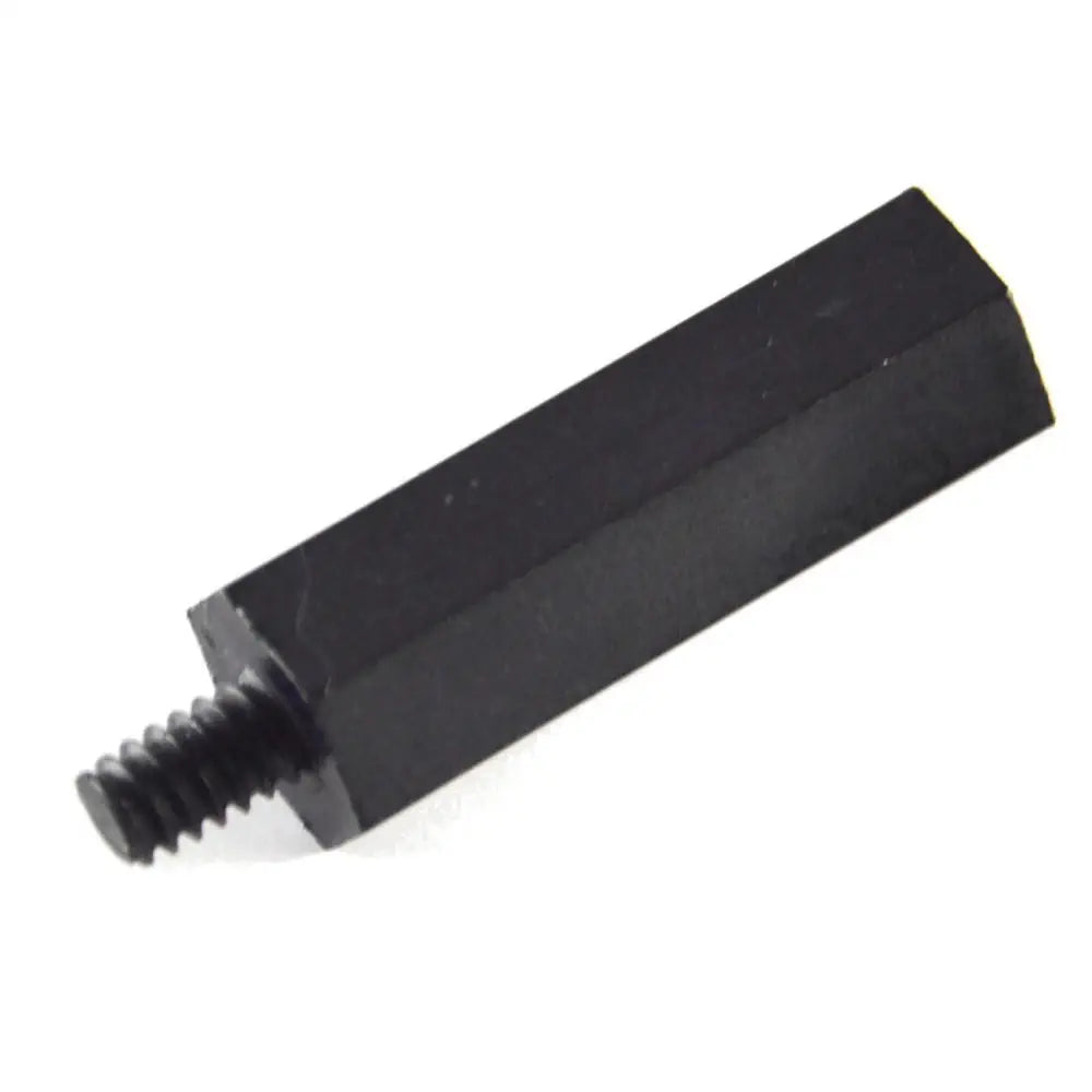 雄ねじ切りナイロンスタンドオフM / F 3/4 インチx 1/4インチ （4-40）（x10）