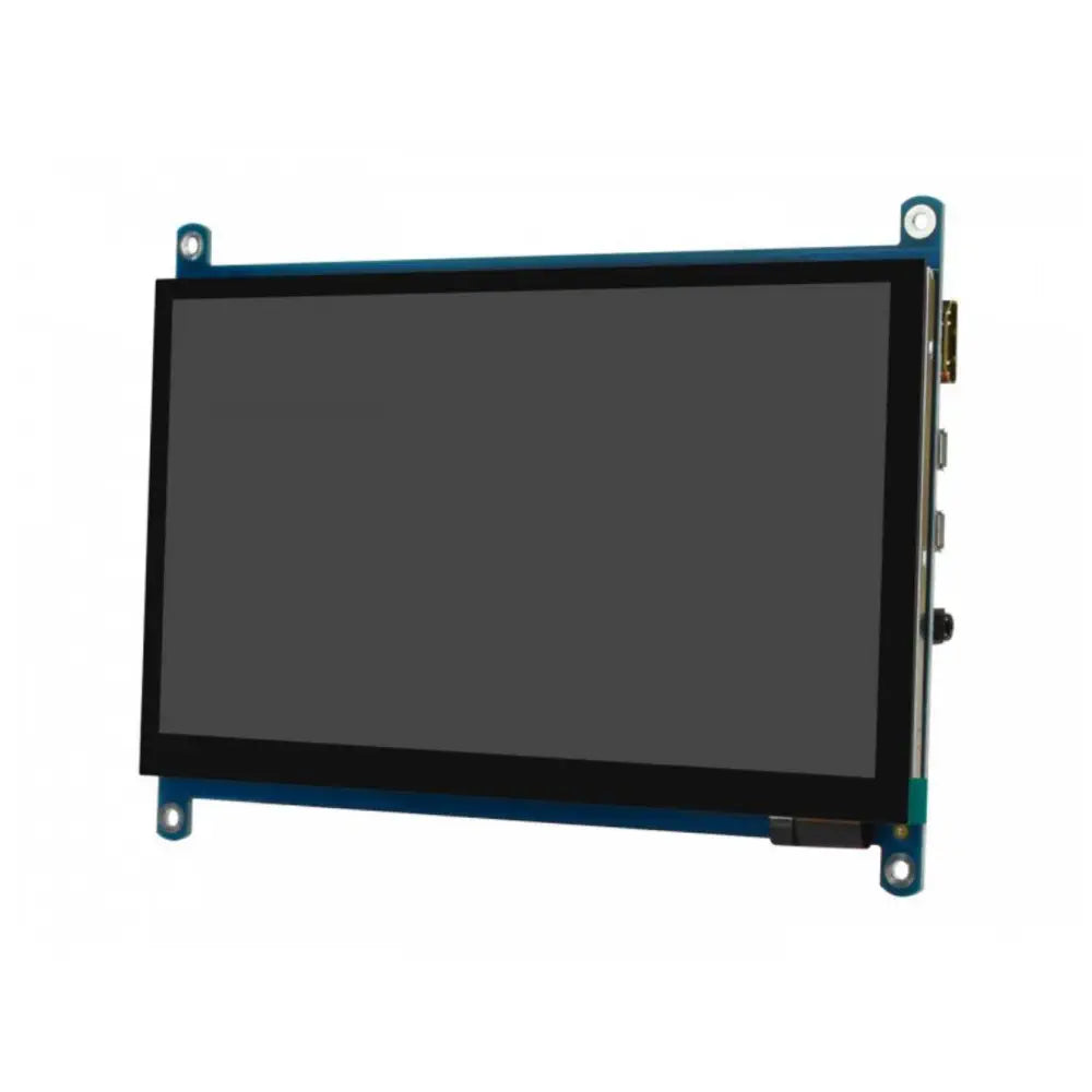 7インチ QLED量子ドット 静電容量式 タッチディスプレイ 1024 x 600 強化ガラスパネル付き
