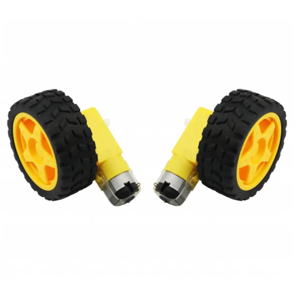 Dagu 65mm ホイール ペア + TT 3～6V DC ギアモータ