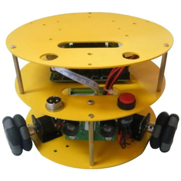 3WD 48mm オムニホイールモバイルロボットキット - RobotShop