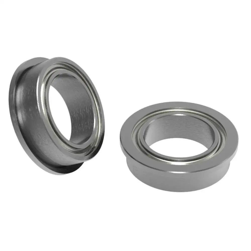 内径 8mm x 外径 12mm フランジ付き ボールベアリング  (2個)