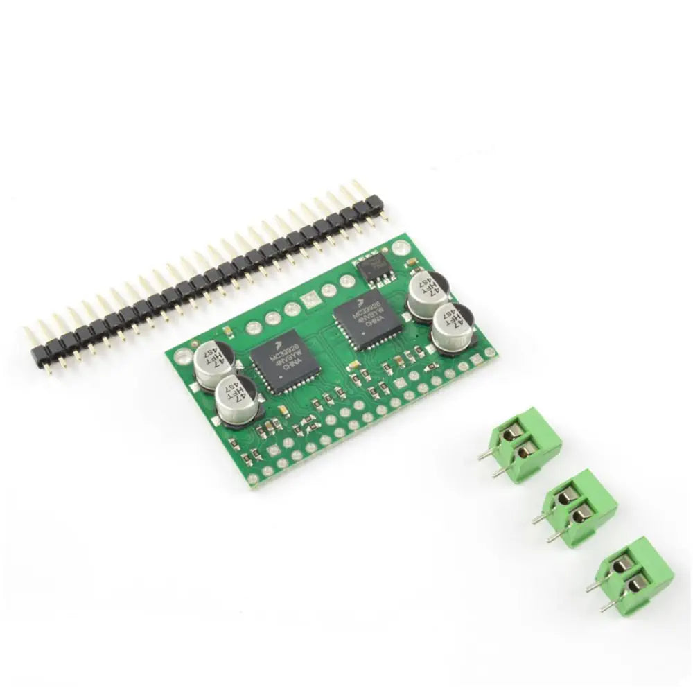 Pololu デュアルDCモータードライバ3A、5V-28V- MC33926