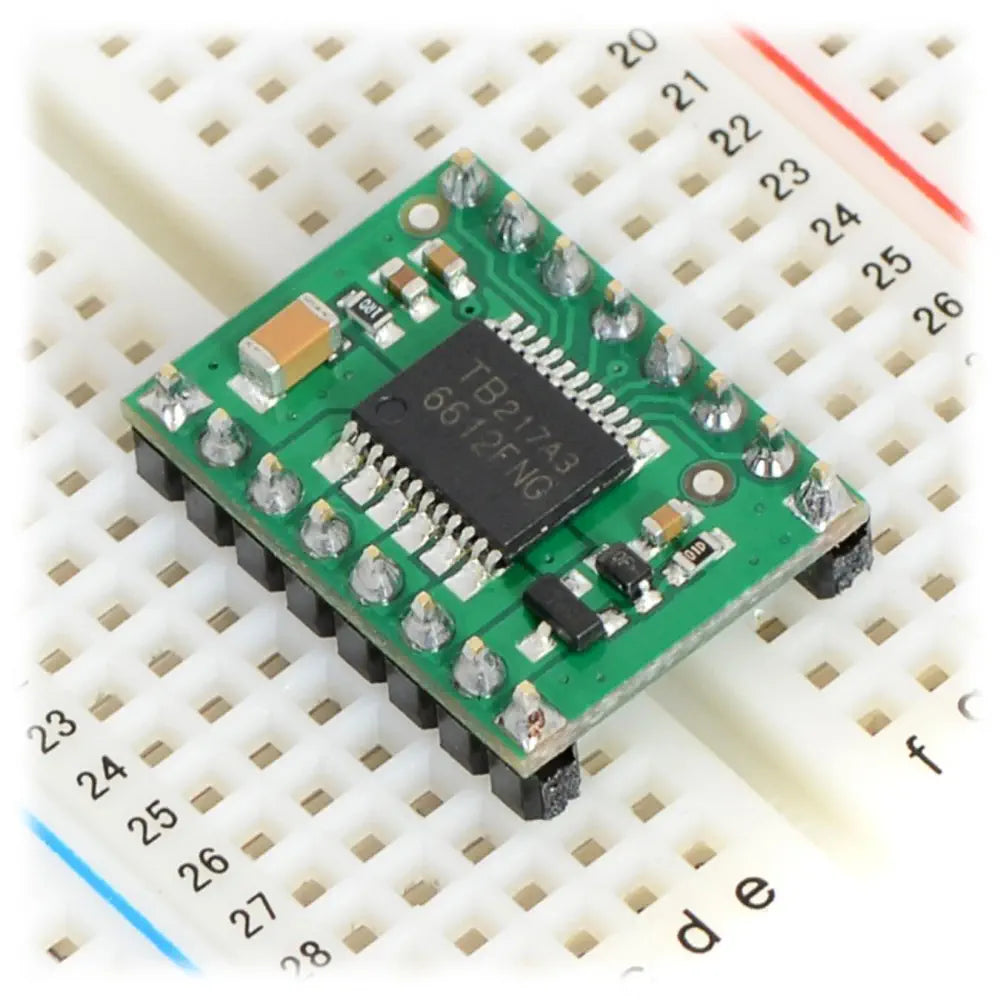 Pololu社のデュアルDCモータードライバ1A、4.5V-13.5V- TB6612FNG