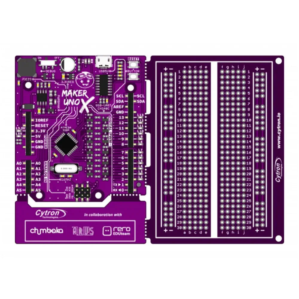 Maker UNO X: クラス用 Arduino 簡素化教材
