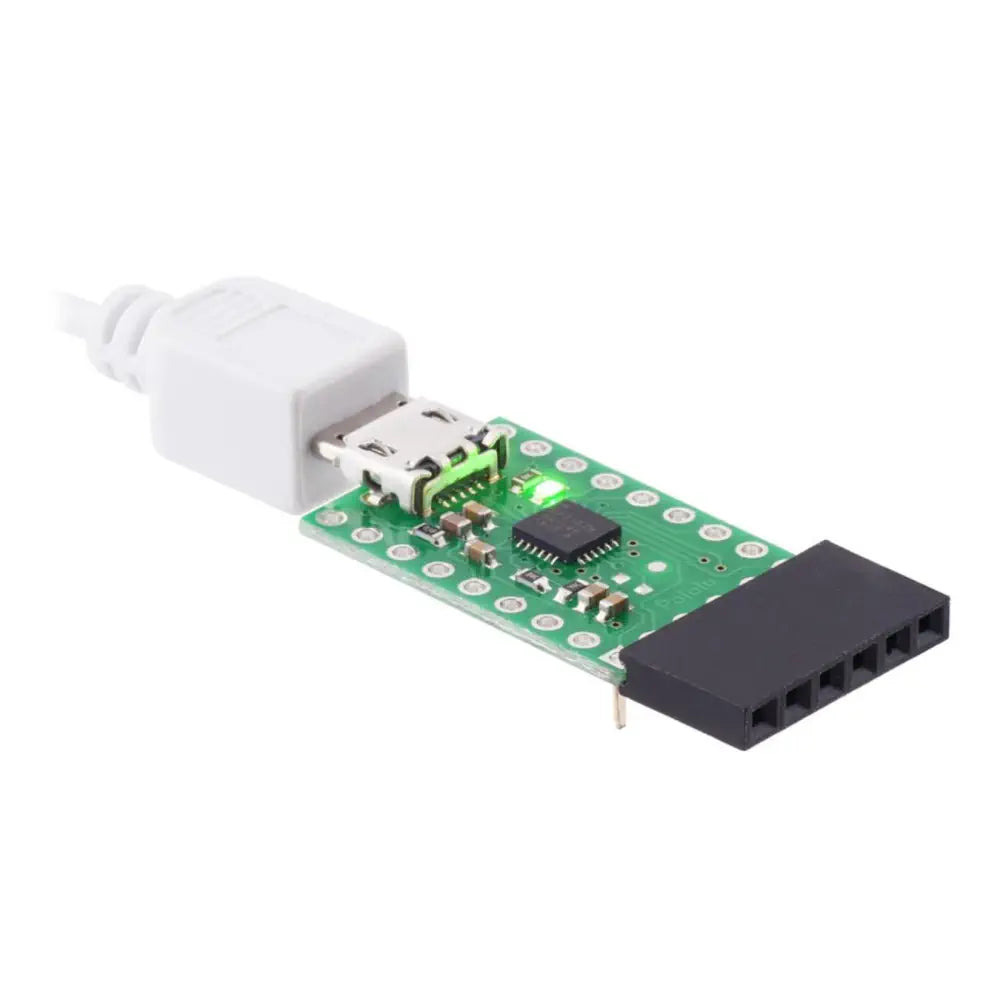 Pololu CP2102N USB-シリアル アダプタキャリア