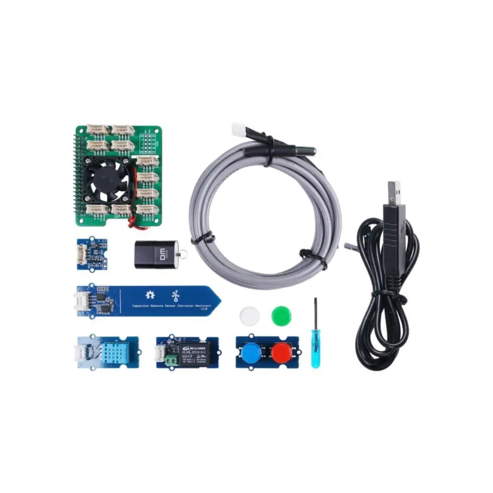 Grove Smart 農業向けセンサキット Microsoft FarmBeats用  (Raspberry Pi 4なし)