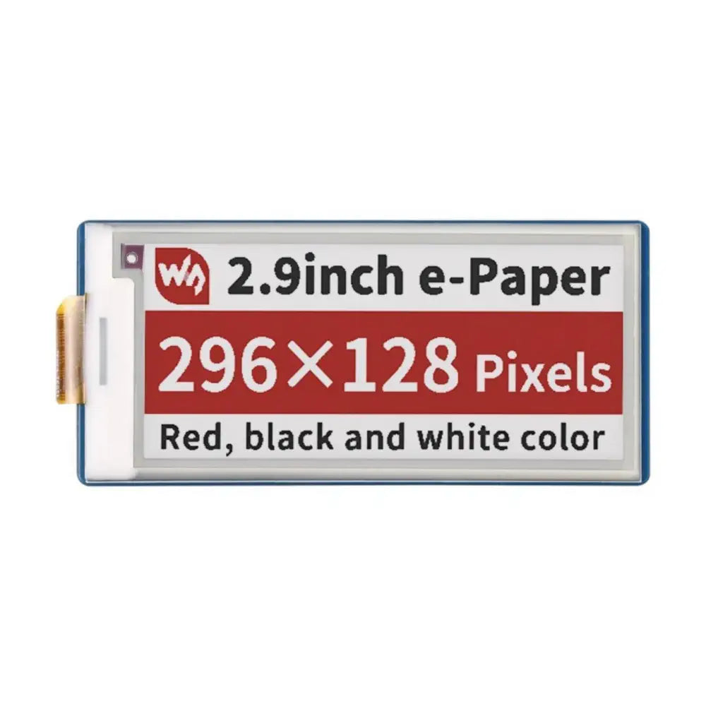 Raspberry Pi Pico 用 2.9インチ 電子ペーパー E-Ink ディスプレイ モジュール (B)、296x128、SPI