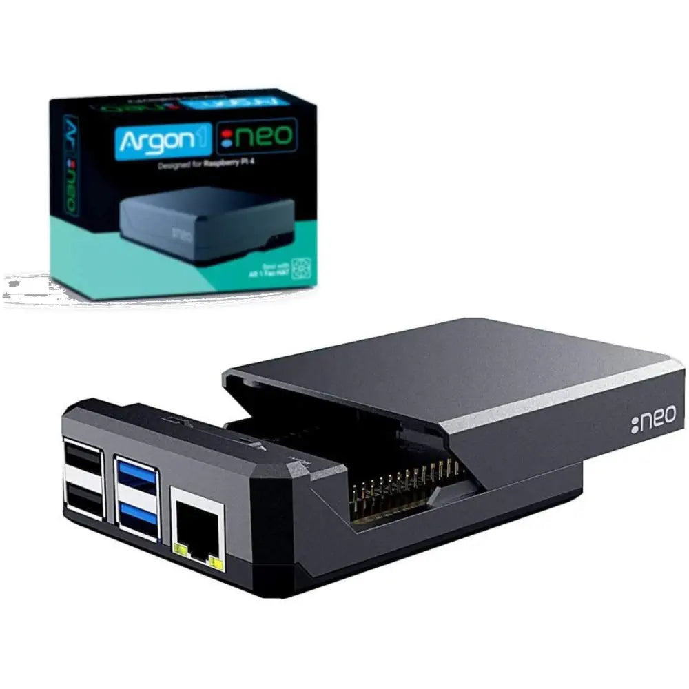 Argon NEO Raspberry Pi 4B ヒートシンクケース（ファン、カメラ、LCDディスプレイ対応）