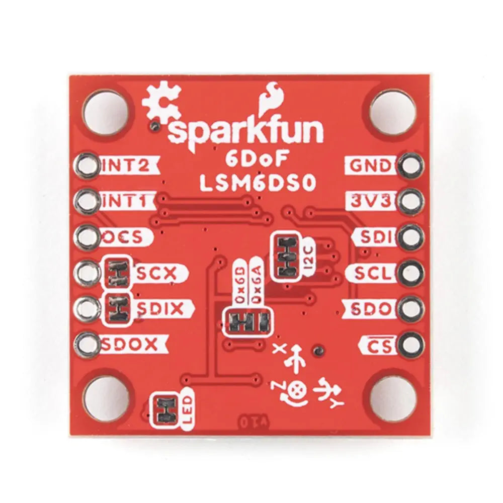 SparkFun 6自由度検出 ブレイクアウト LSM6DSO (Qwiic)