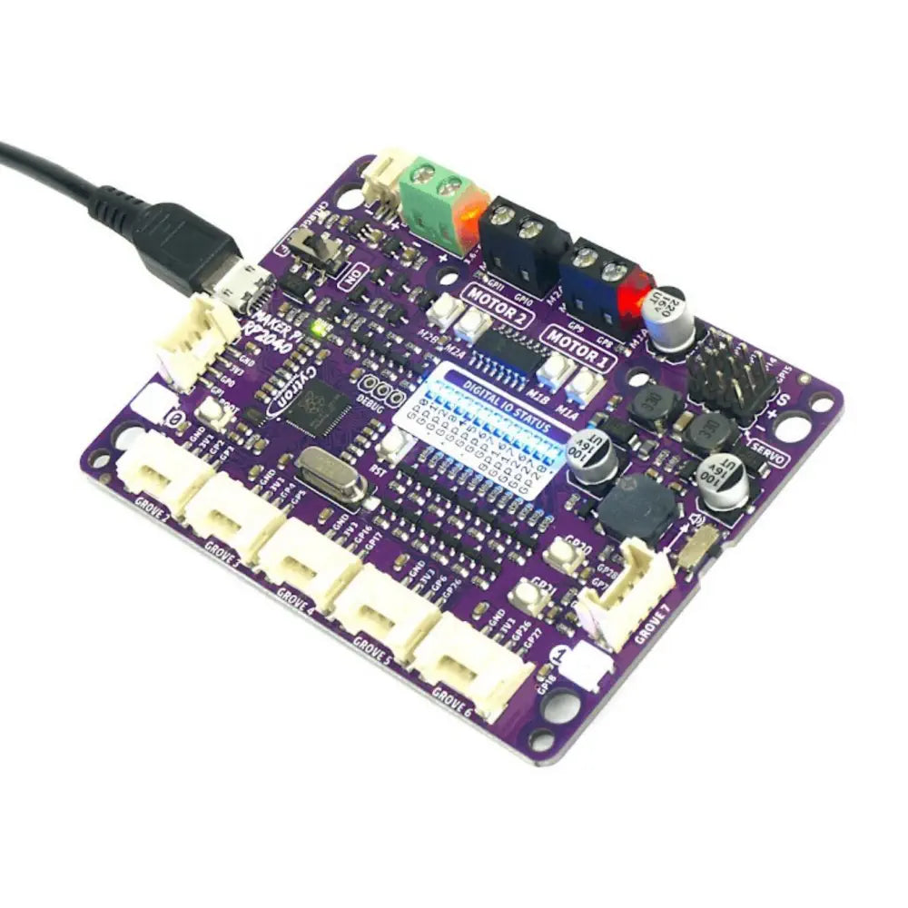 Maker Pi RP2040: Raspberry Pi RP2040を使用したロボット制御用ボード