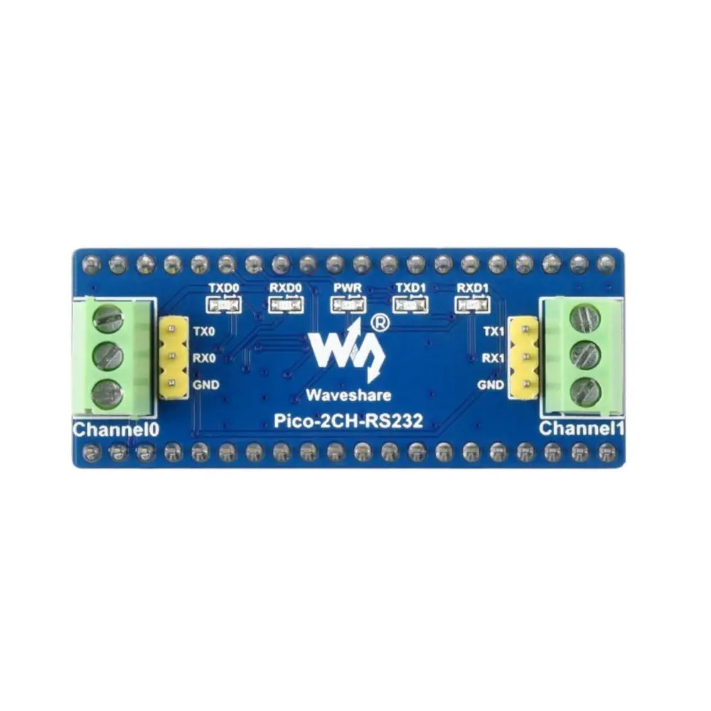 2チャンネル UART - RS232モジュール SP3232EENトランシーバ搭載 Raspberry Pi Pico 用