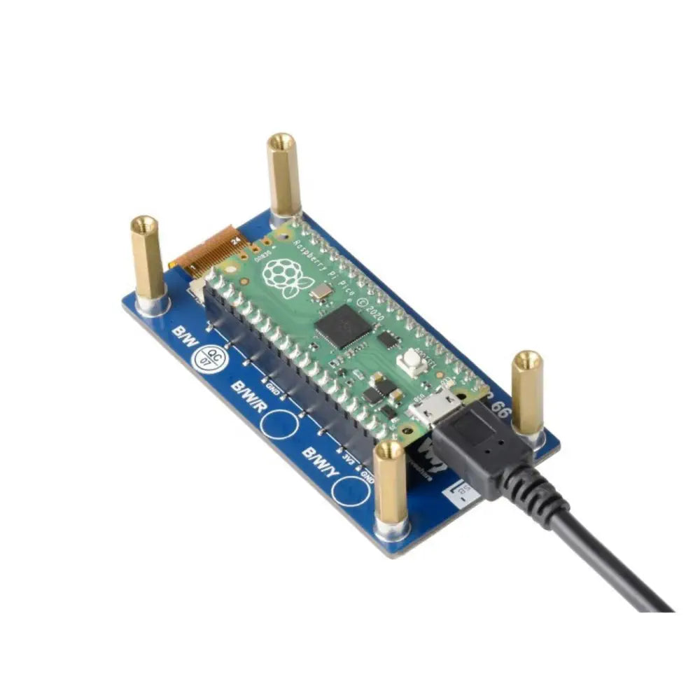 Raspberry Pi Pico用 2.66インチ 296 x 152 E-Paper E-Ink ディスプレイモジュール、SPI