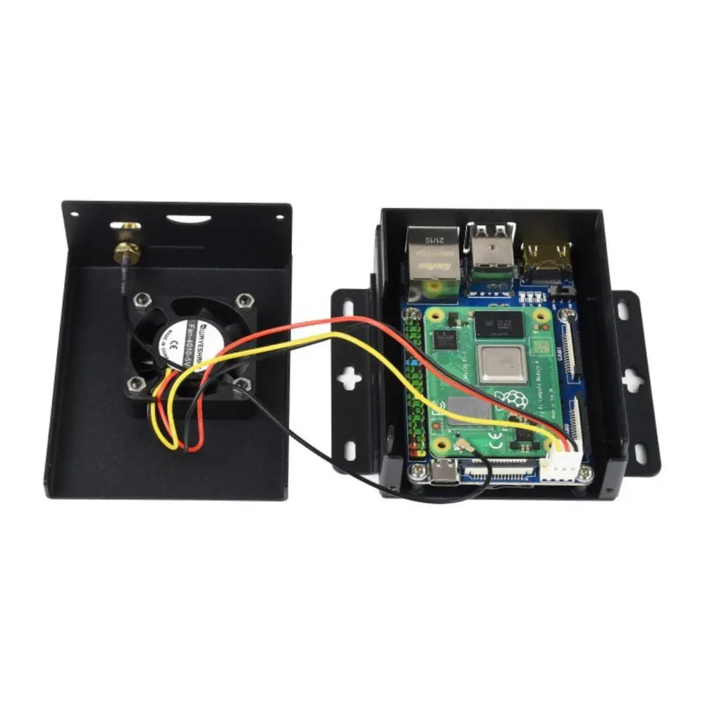 Mini-Computer メタルケース / 冷却ファン付き Raspberry Pi CM4用 Mini IOボード liteバージョン