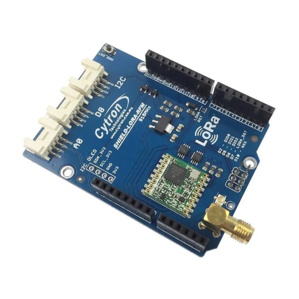 LoRa/RFM 長距離トランシーバシールド 915MHz（北米）