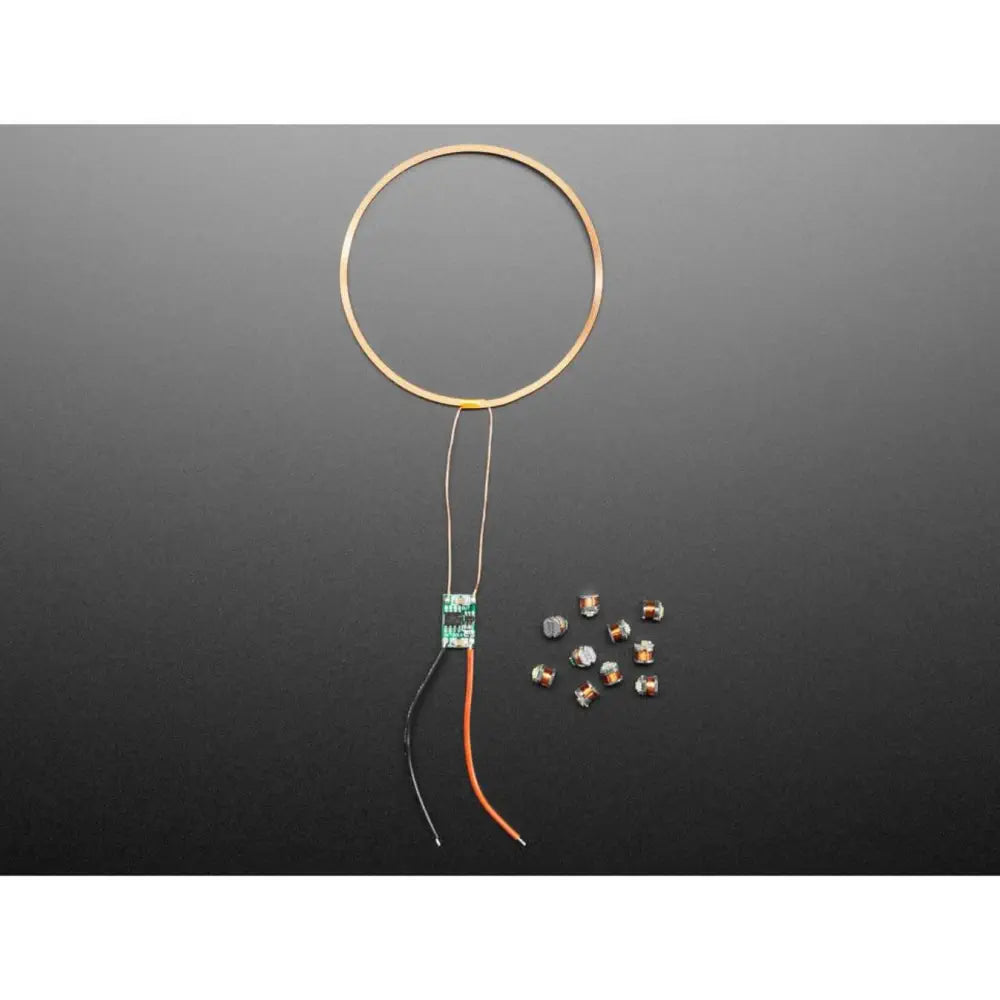 小サイズ 誘導コイル ＆ ワイヤレスLED 10個入り キット - 5V