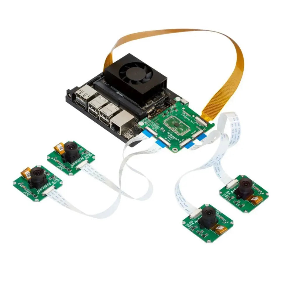 Arducam 1MP*4 Quadrascopic モノクロカメラセット