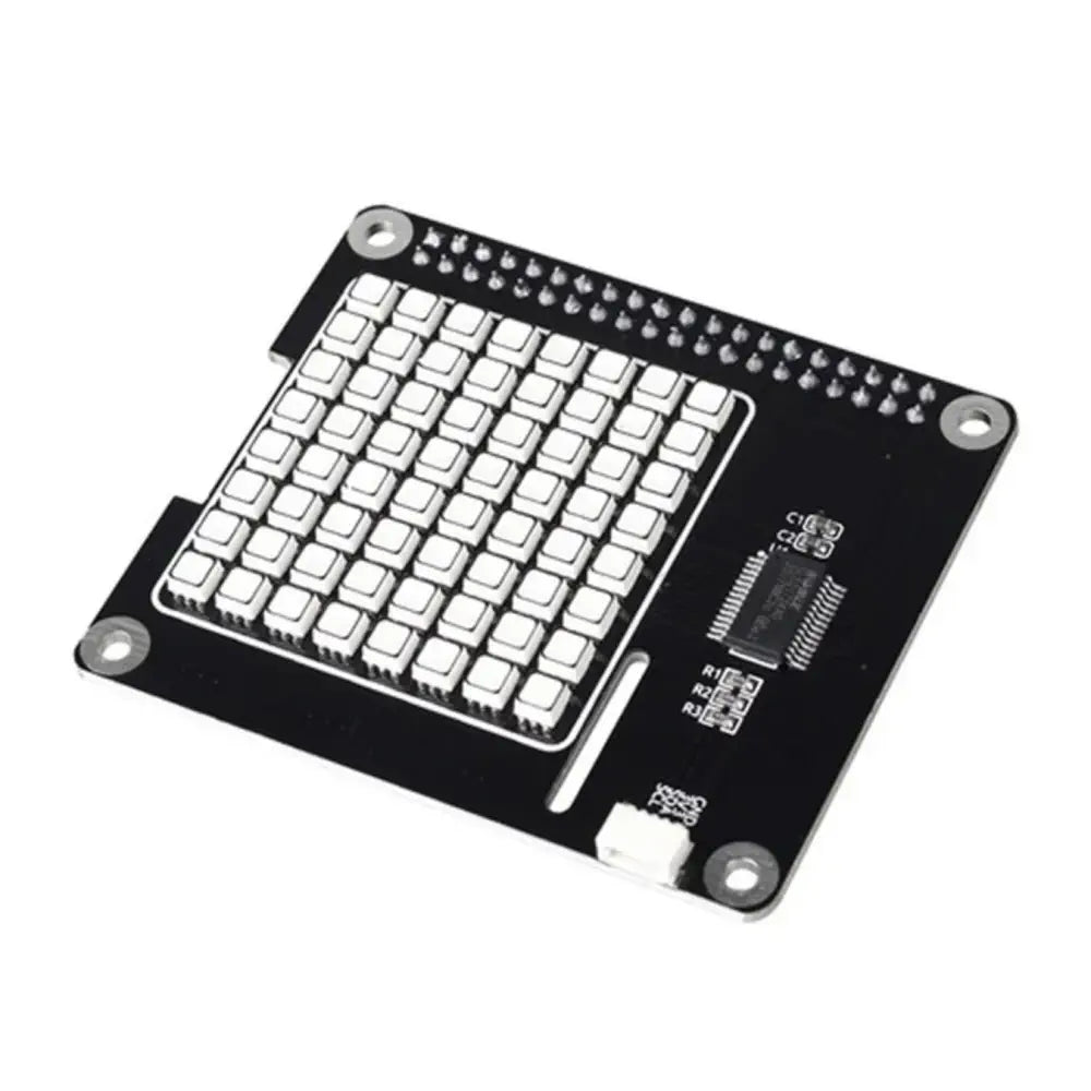 Raspberry Pi用 RGB 8 x 8 64 I2C 24ビット カラー プログラミング可能 LEDマトリックスパネル