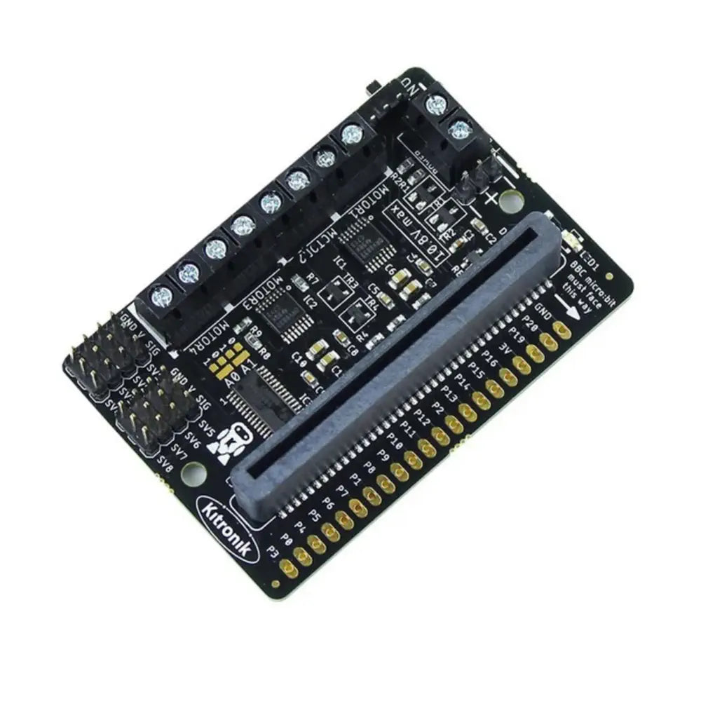 Kitronik BBC micro:bit用 小型オールインワン ロボット基板