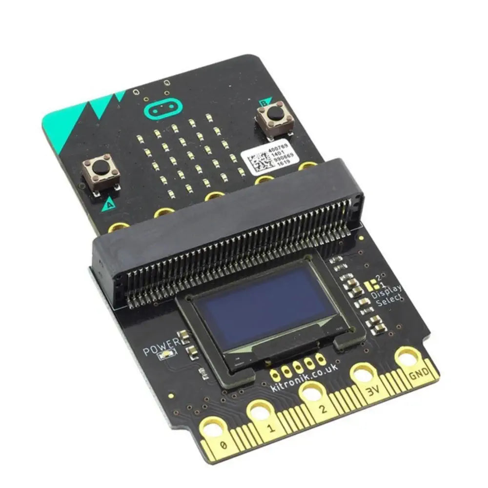 Kitronik：BBC micro：bit用 VIEW Graphics128 OLEDディスプレイ 128 x 64