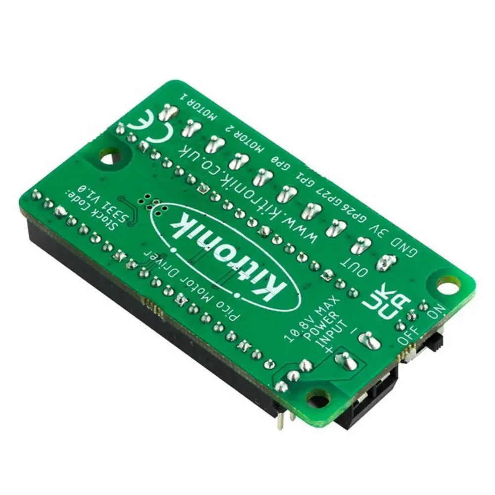 Kitronik Raspberry Pi Pico用 モータドライバボード