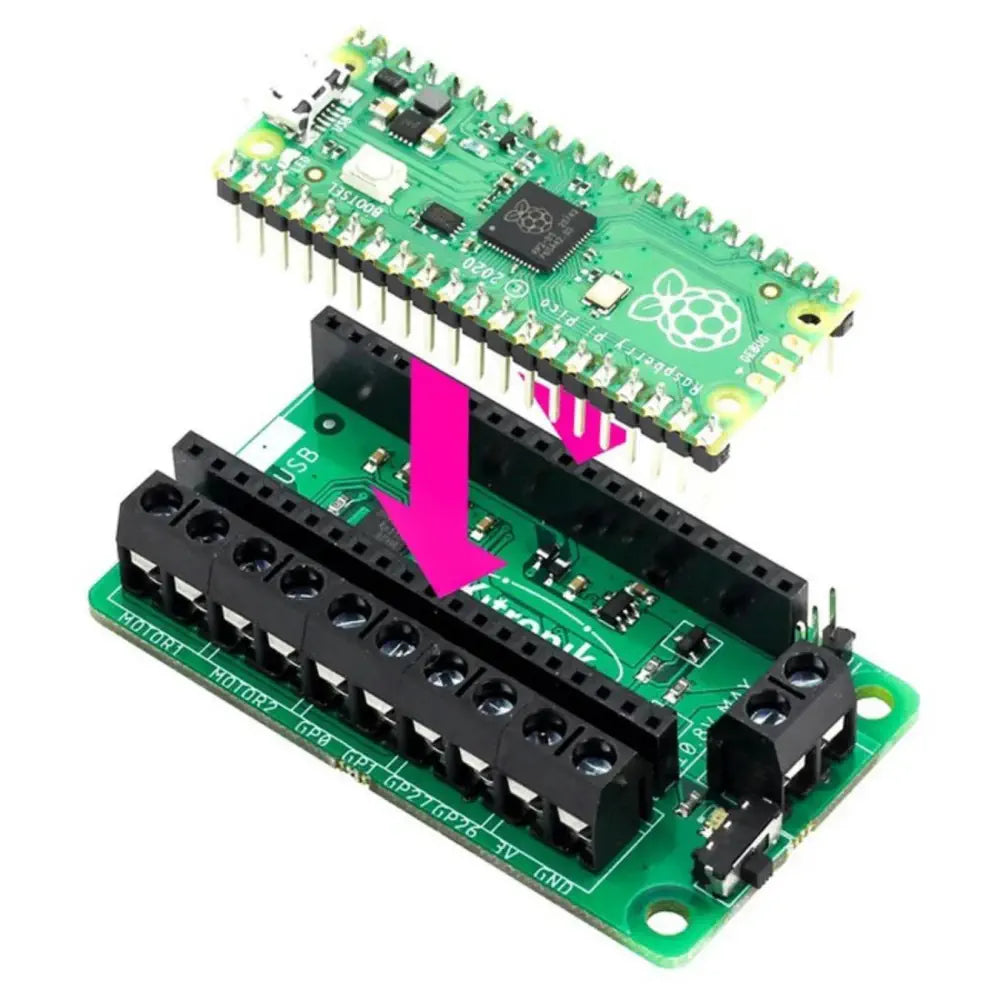 Kitronik Raspberry Pi Pico用 モータドライバボード