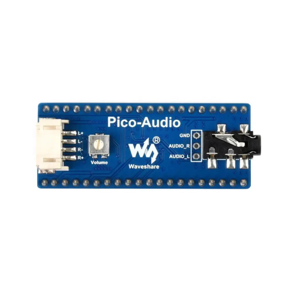 Raspberry Pi Pico用 オーディオ拡張モジュール（ヘッドフォン / スピーカ出力）