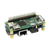 Raspberry Piシリーズ用イーサネット/ USBハブハット（B）（1x RJ45、3x USB 2.0）