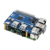 USB 3.2 Gen1/Gigabit Raspberry Pi用イーサネットハブ HAT（3 x USB、1 x ETH）