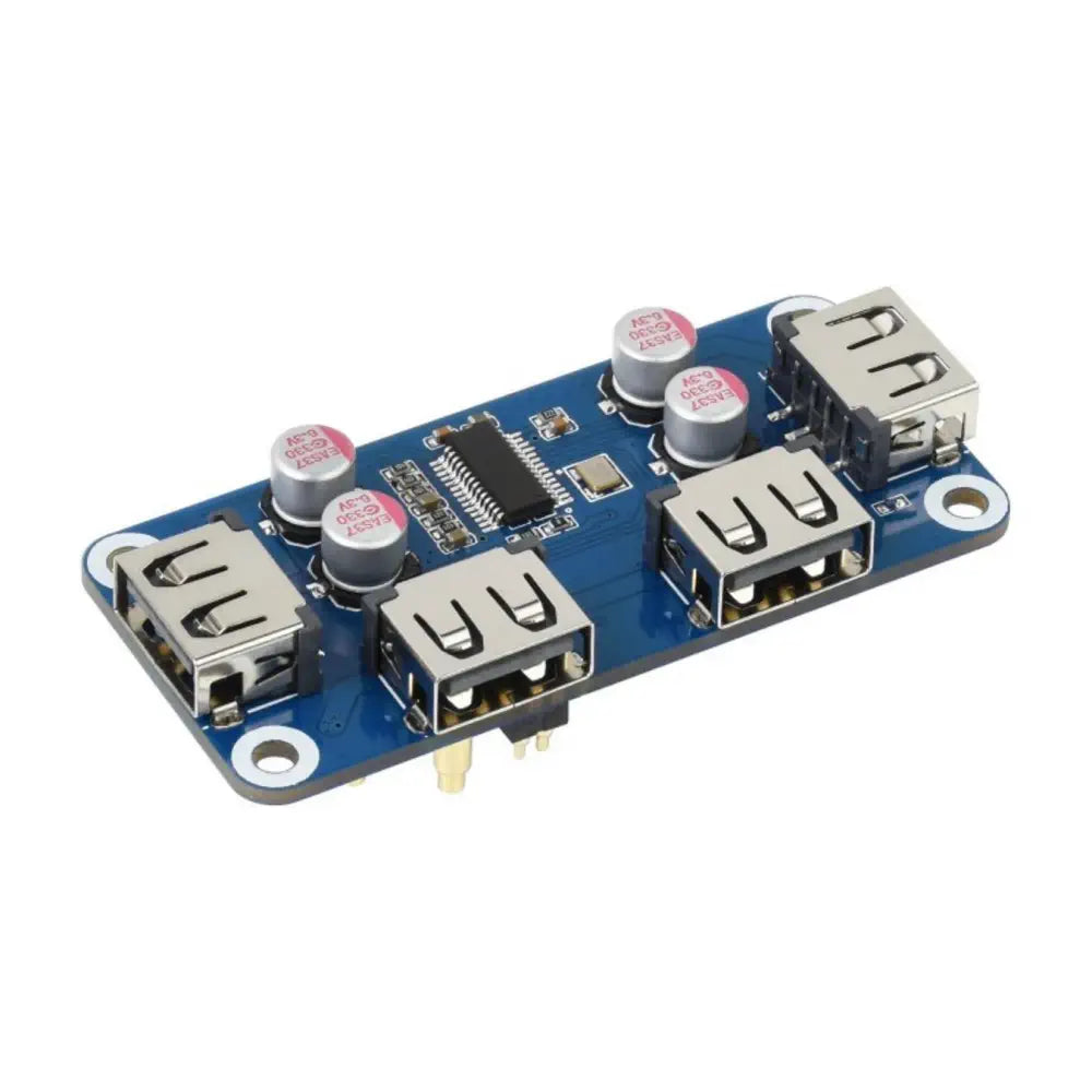 Raspberry Piシリーズ用 USBハブHAT (B) 4 x USB2.0ポート搭載