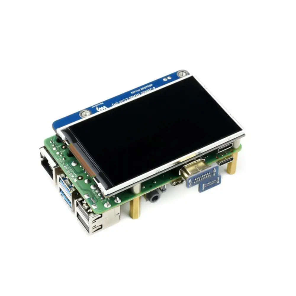 3.2 inch HDMI IPS LCDディスプレイ (H) 480 x 800 明度調整可能 静電容量タッチ機能なし