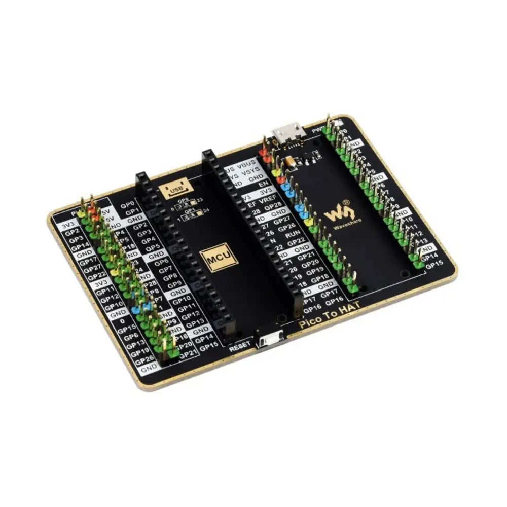 RPi Pico用 GPIOエキスパンダ（1x Raspberry Pi Standard 40ピン、1x Pico 2x20ピン）