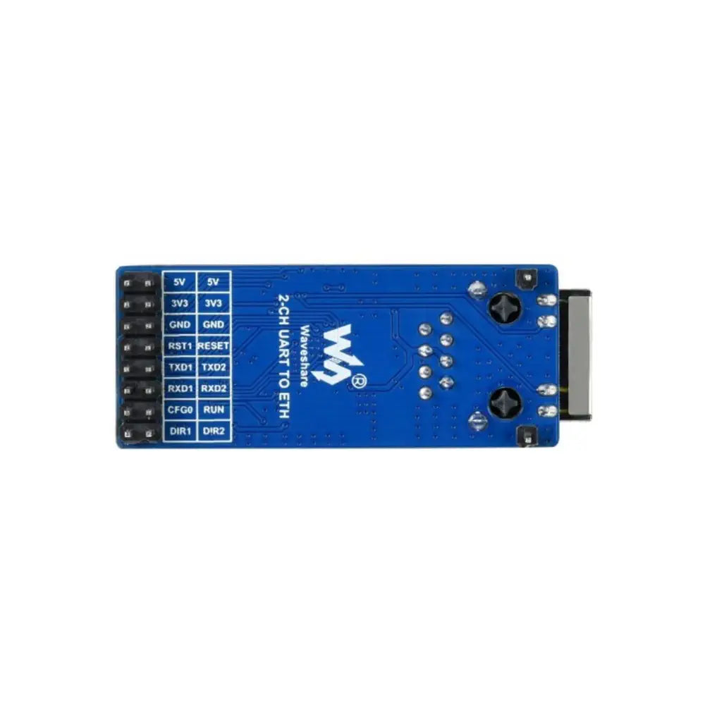 2CH UART～イーサネットコンバータ、シリアルポート透過型伝送モジュール