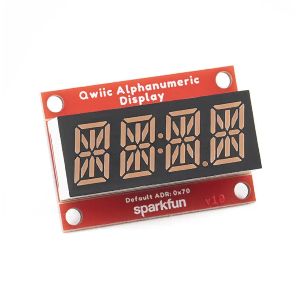 SparkFun Qwiic 英数字ディスプレイ - 紫色