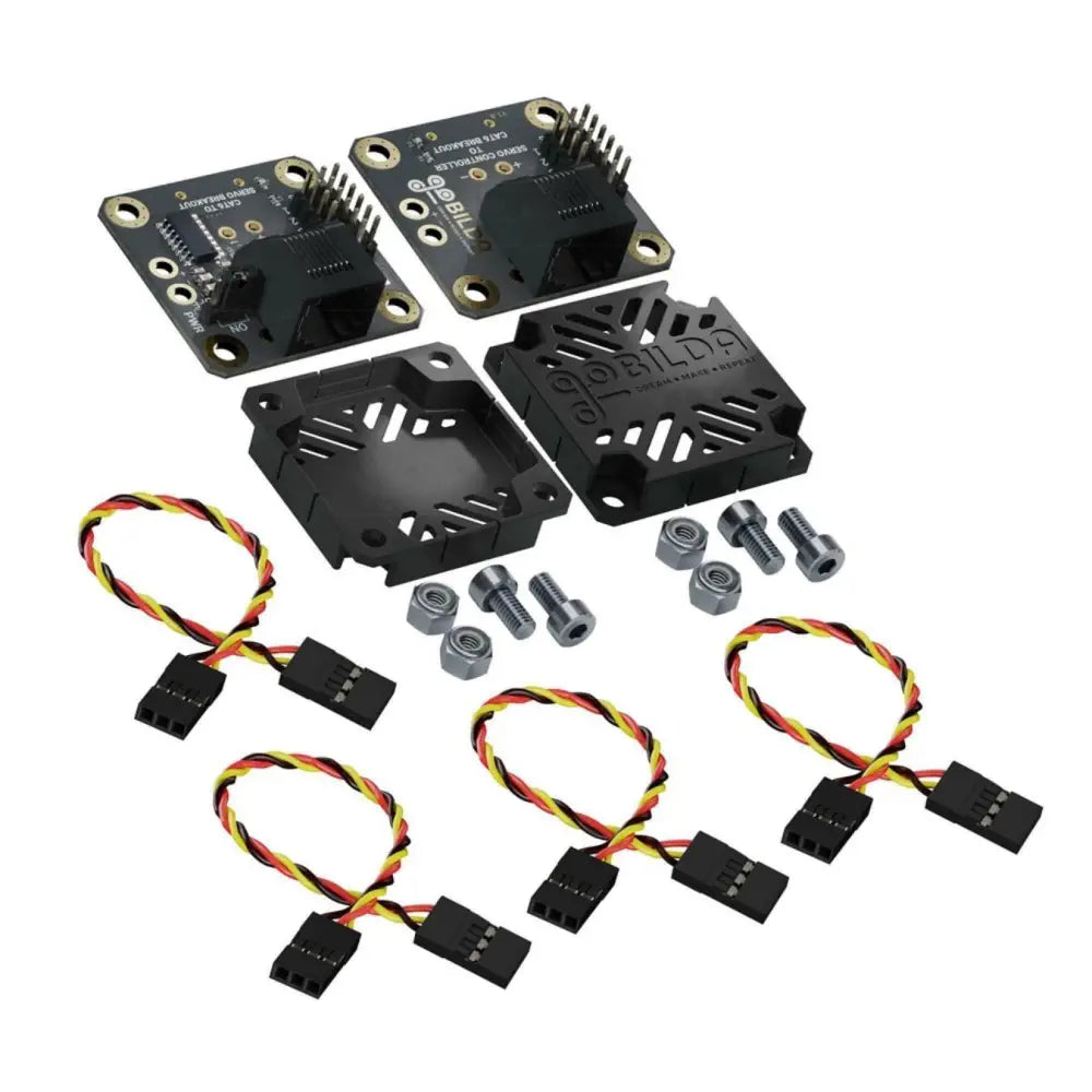 goBilda 4チャンネル ブーストサーボエクステンション（CAT6接続）