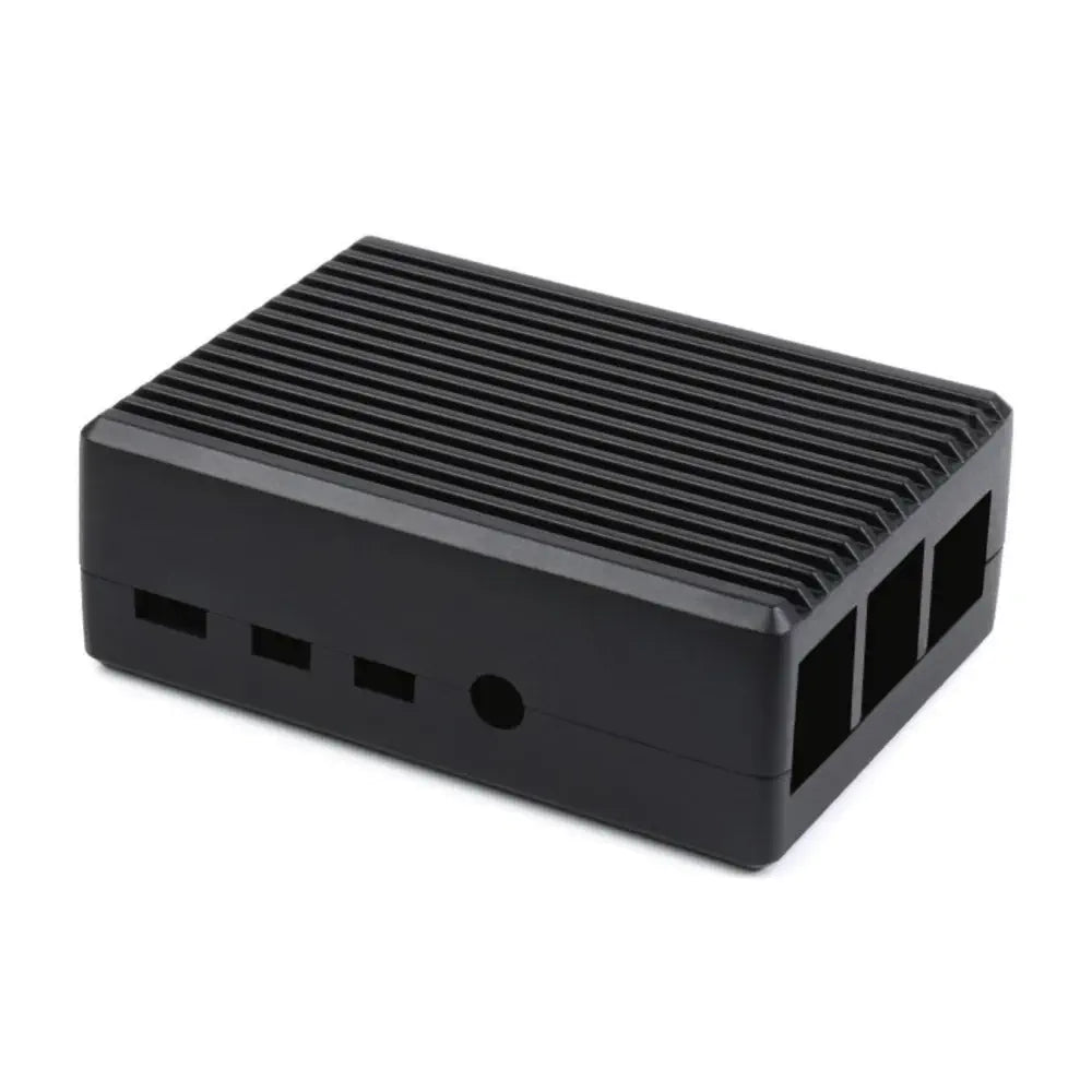 Raspberry Pi 4用アルミストライプ溝付きケース（内部ヒートシンクピラー付き）