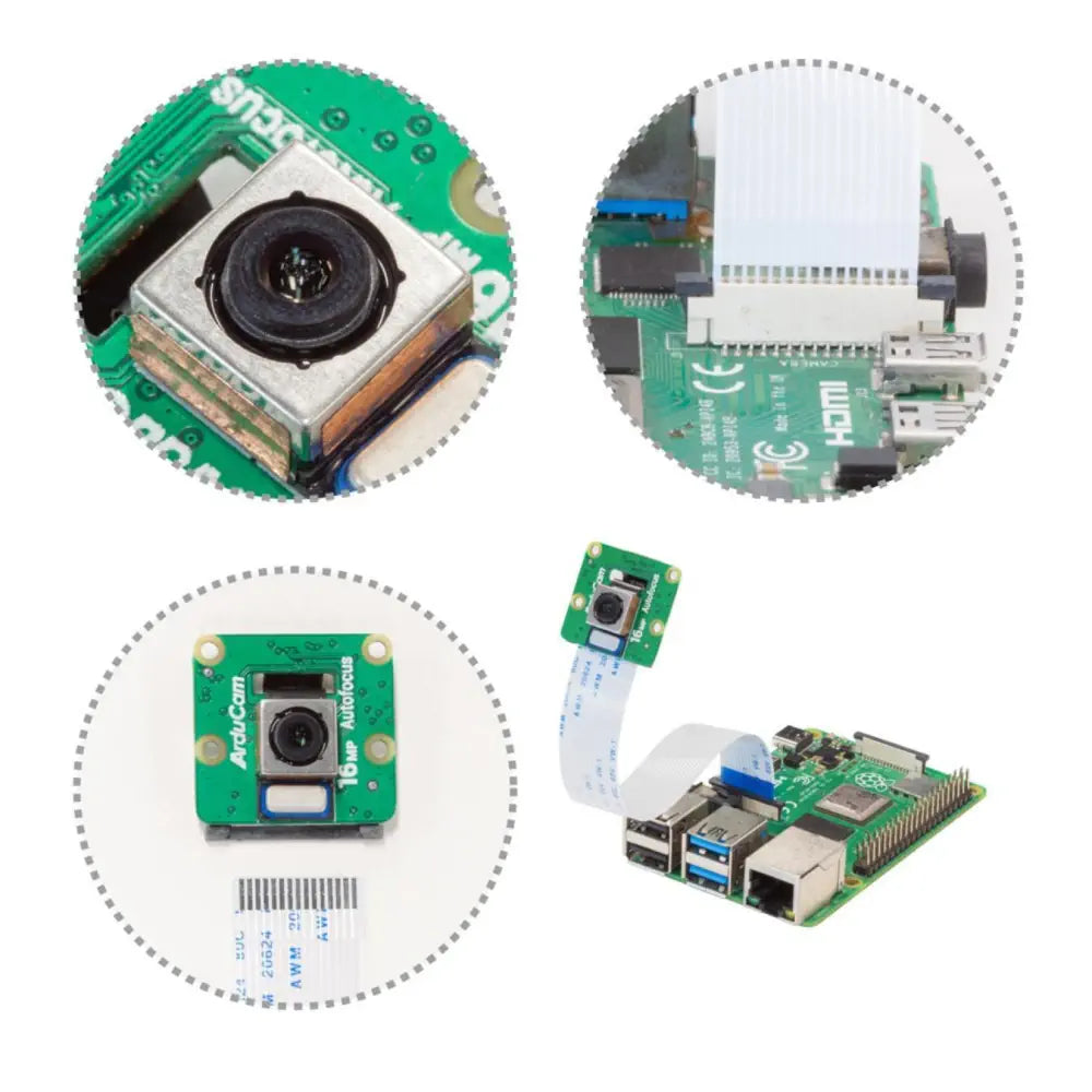 Raspberry Pi ＆ JetsonNano-Arducam用 IMX519 オートフォーカスカメラモジュール