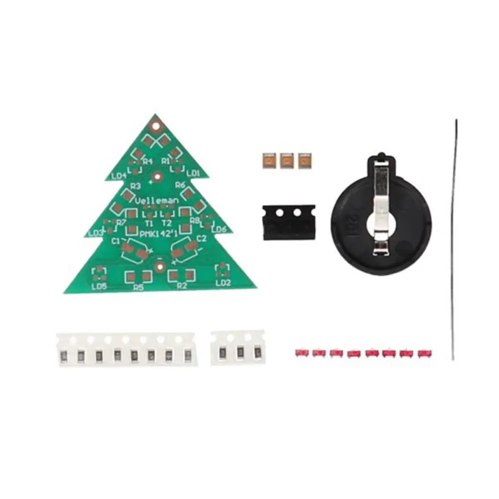 SMD クリスマスツリー はんだ付けキット