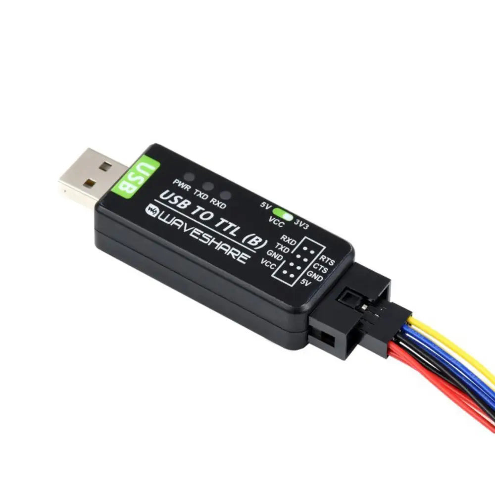 産業用 USB - TTL コンバータ CH343G マルチ保護機能 & システムサポート機能付き