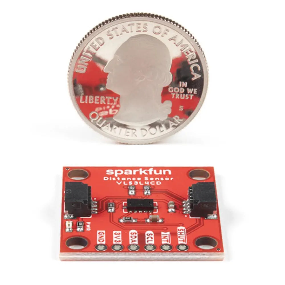 SparkFun 距離センサ - 1.3メートル、VL53L4CD（Qwiic）