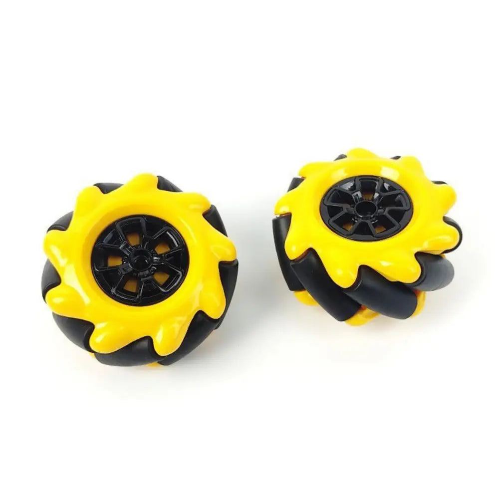 TTモータ用 メカナムホイールセット - 48mm
