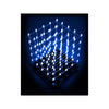 3D LEDキューブ 5 x 5 x 5 はんだ付けキット (青色)