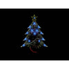 青色LED クリスマスツリー はんだ付けキット