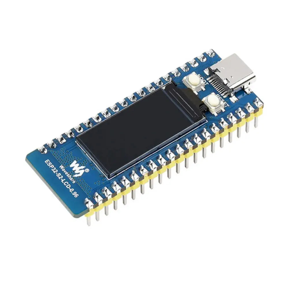 ESP32-S2 MCU WiFi 開発ボード 240MHz 2.4GHz WiFi (LCDバージョン ピンヘッダ付き)