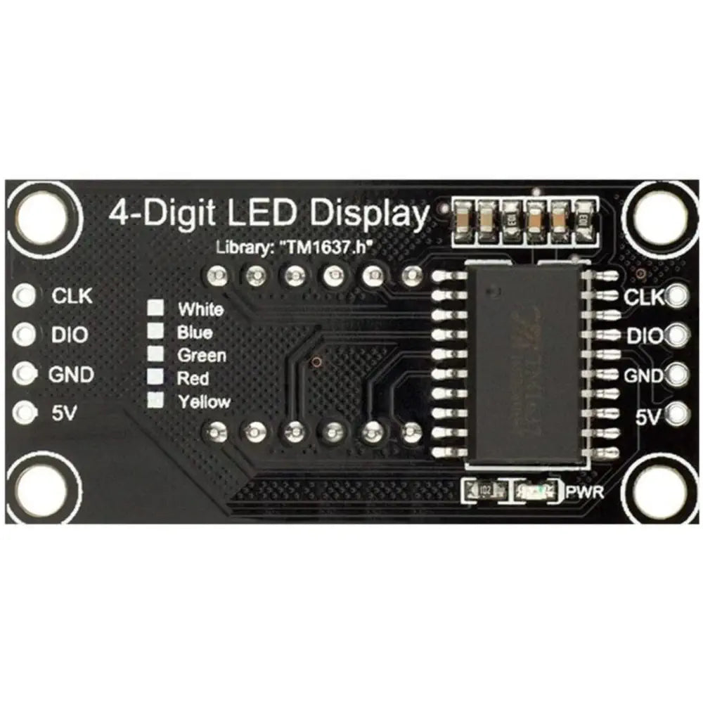 0.56インチ LEDディスプレイ デジタルチューブ 10進 7セグメント（5色）