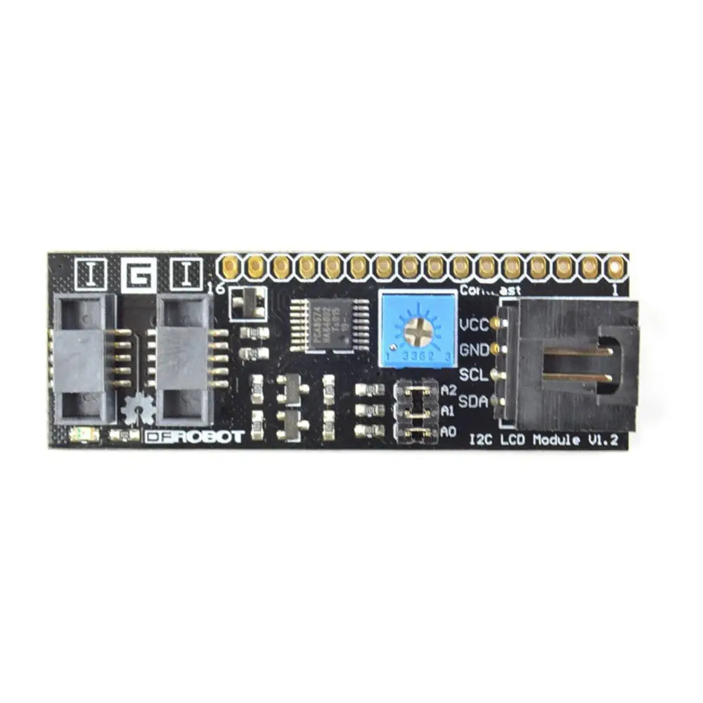 DFRobot I2C LCD バックパック