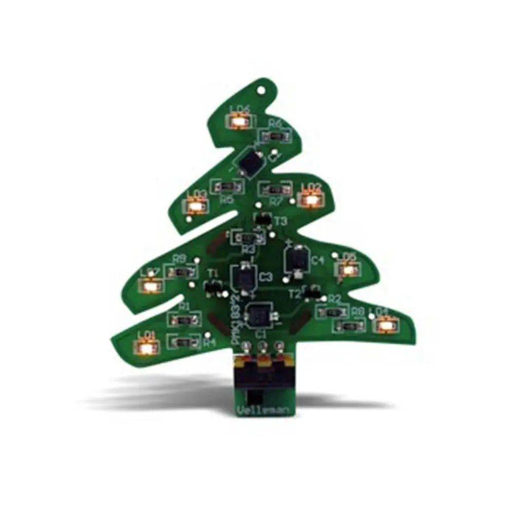 USB SMD クリスマスツリー はんだ付けキット